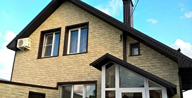 Фасадная панель Docke Алтай, Кремовый